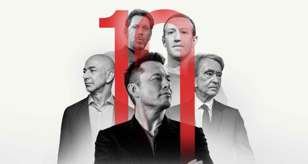 The 10 Richest People on the Planet in 2024